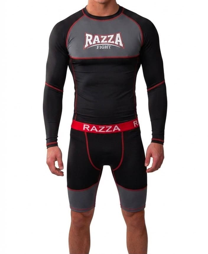 Rashguard Razza Fight Manga Larga - image 1