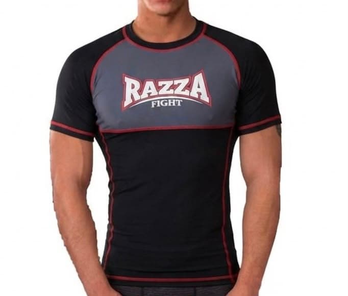 Rashguard Razza Fight Manga Corta - image 1