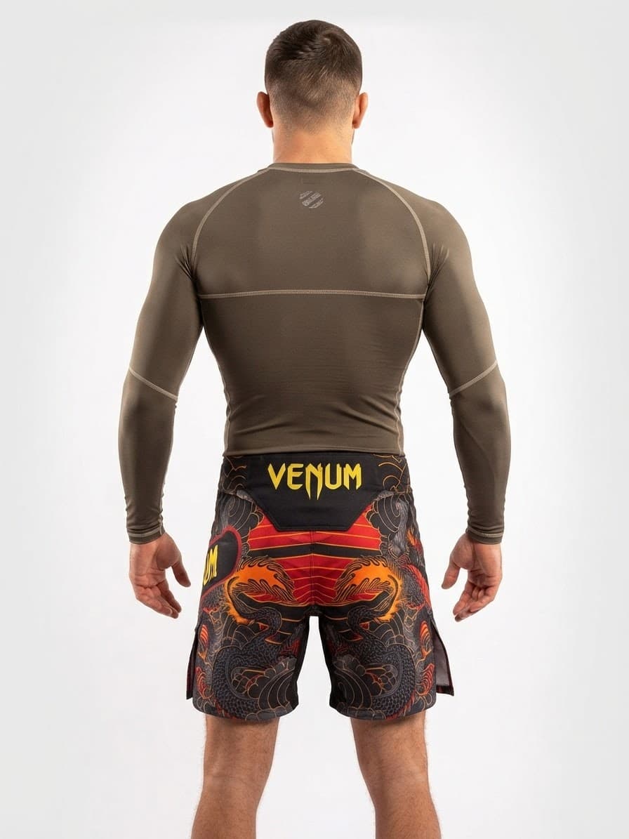 Rashguard manga larga marrón - image 2