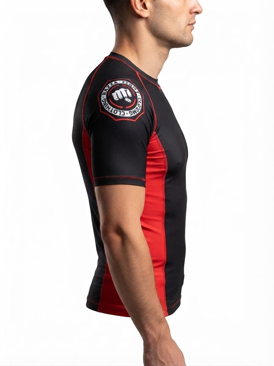 Rashguard manga corta negro 🥊👊🏼🔥💪🏻 - image 3