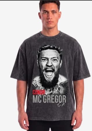 POLO OVERSIZE CONOR GRI - image 1